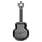 Lodge Cast Iron Mini Skillet, Dolly Parton Rockstar Guitar Shape Design with Signature, Seasoned Cookware, 12 inch diameter